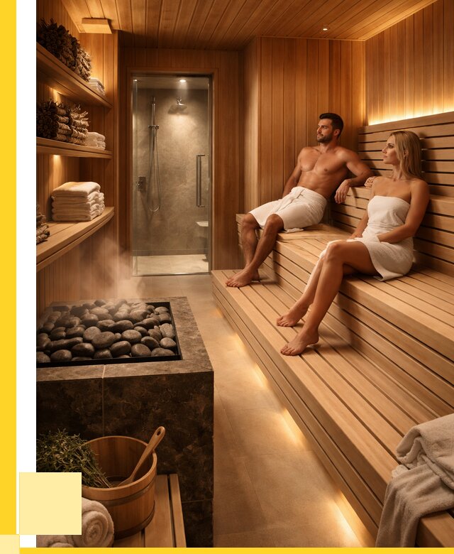 Интерьеры саун под ключ в Магнитогорске от 186210 р. | ЭриданМгн