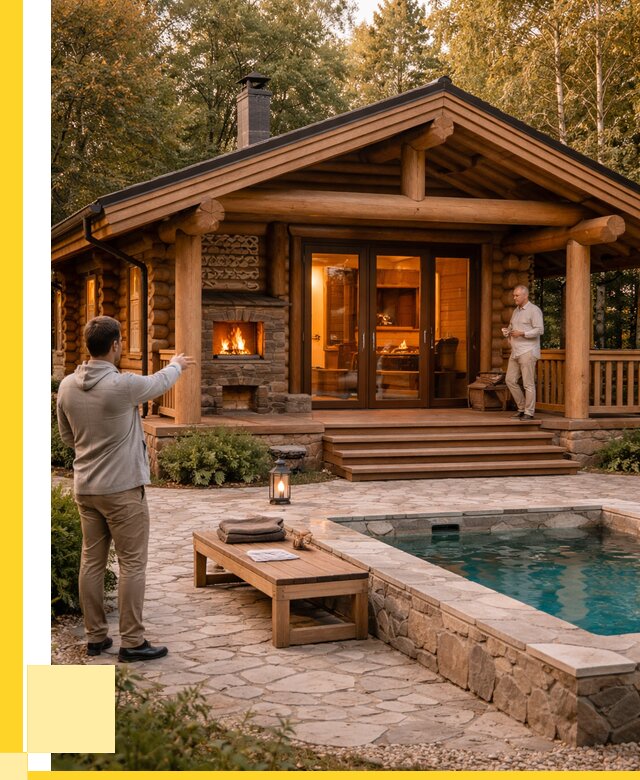 Проекты бань и хамам в Магнитогорске от 25863 р. | ЭриданМгн