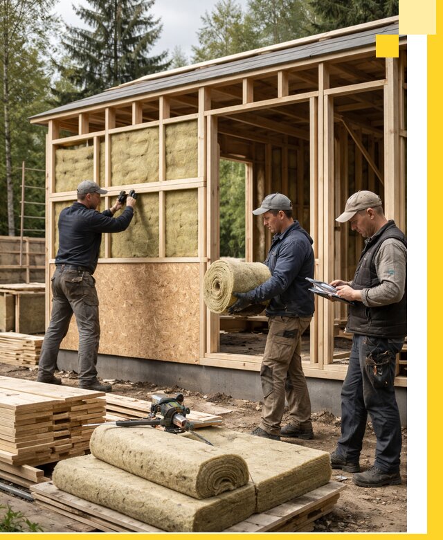 Проектирование и строительство каркасных бань в Магнитогорске под ключ