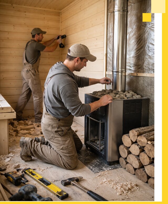 Строительство деревянных бань под ключ в Магнитогорске проекты и монтаж