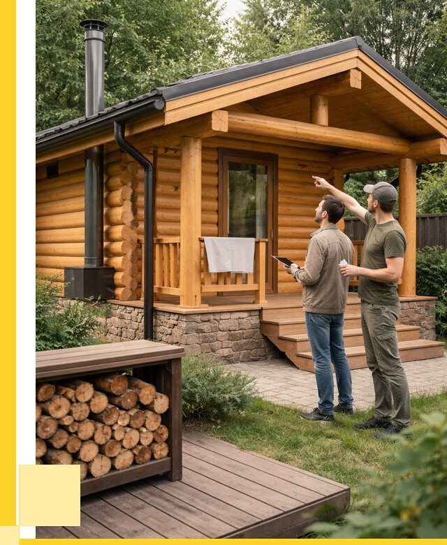 Бани для дачи под ключ в Магнитогорске от 258625 р. | ЭриданМгн