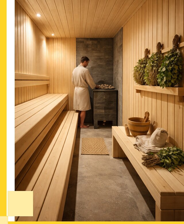 Отделка парной под ключ в Магнитогорске от 362075 р. | ЭриданМгн