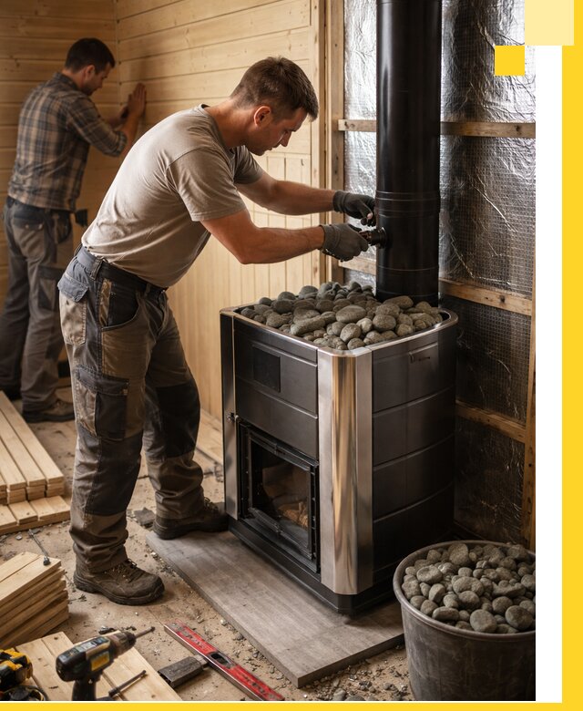 Проектирование и строительство парилок для бани в Магнитогорске под ключ