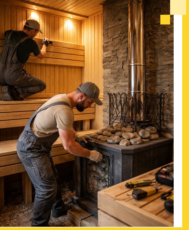 Комплексный дизайн бань, саун и зон отдыха в Магнитогорске