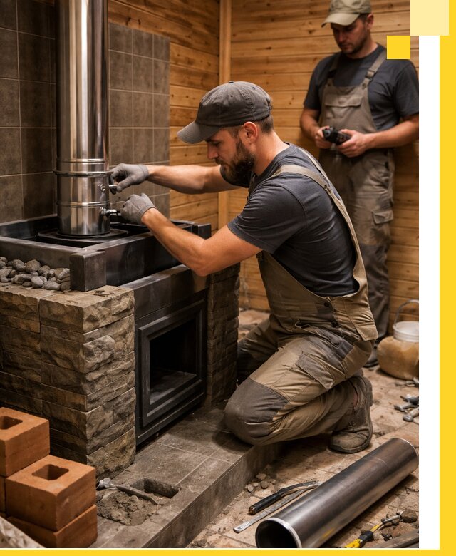 Изготовление и установка банных печей под ключ в Магнитогорске