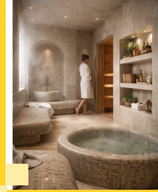 Строительство бани с хамамом в Магнитогорске от 775875 р. | ЭриданМгн