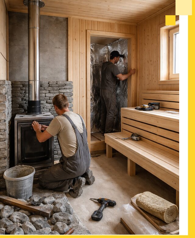 Строительство и изготовление бань под ключ в Магнитогорске