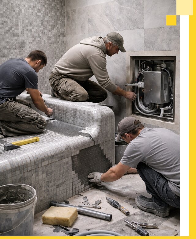 Проекты хамамов под ключ в Магнитогорске и дизайн и строительство