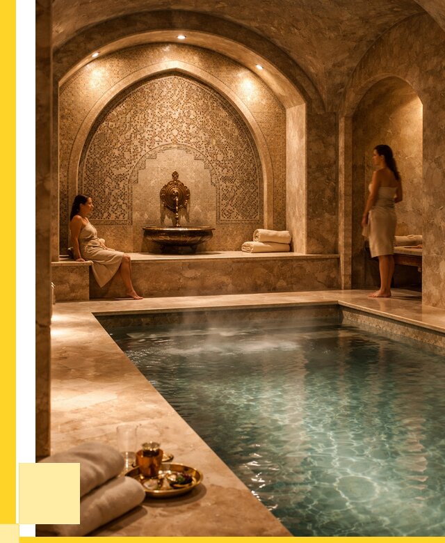 Хамам с бассейном под ключ в Магнитогорске от 879325 р. | ЭриданМгн