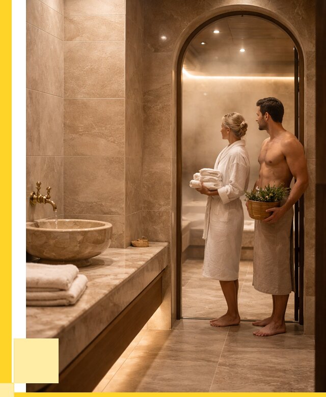 Проект и монтаж сауны и хамама в Магнитогорске от 362075 р., ЭриданМгн