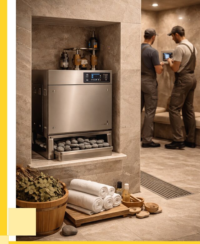 Парогенераторы для хамама в Магнитогорске от 77588 р. | ЭриданМгн