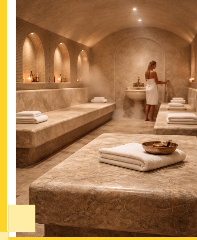 Лежаки для хамама в Магнитогорске под ключ от 36208 р. | ЭриданМгн