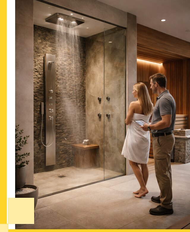 Купить душ впечатлений для дома в Магнитогорске от 87933 р. | ЭриданМгн