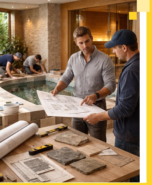 Проектирование SPA зон под ключ в Магнитогорске с инженерией